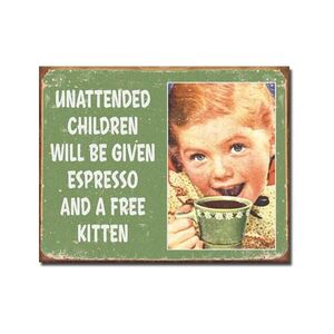 Espresso für unbeaufsichtigte Kinder