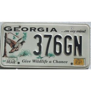 Georgia 2001 Wildlife Vogel