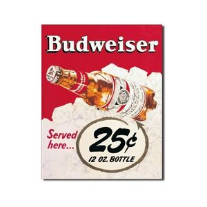 Budweiser Bottle - 25 cents