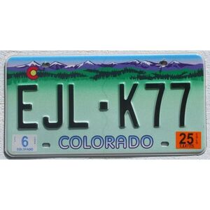 Colorado 2025 Berg Grafik