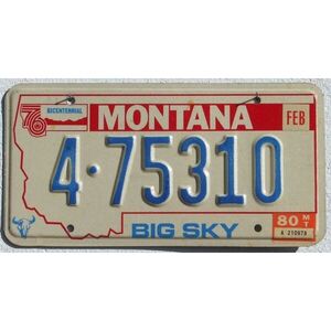 Montana 1980 Bicentennial