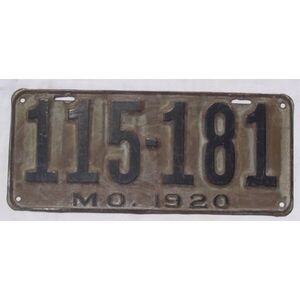 Missouri 1920