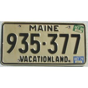 Maine 1979 - 1980