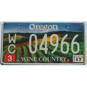 Oregon 2017 Wine Country