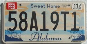 Alabama 2011 Sweet Home